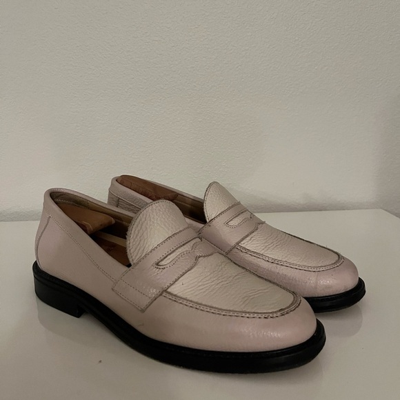Aime Leon Dore Other - Aime Leon Dore Men's Loafers in Light Pink and Cream